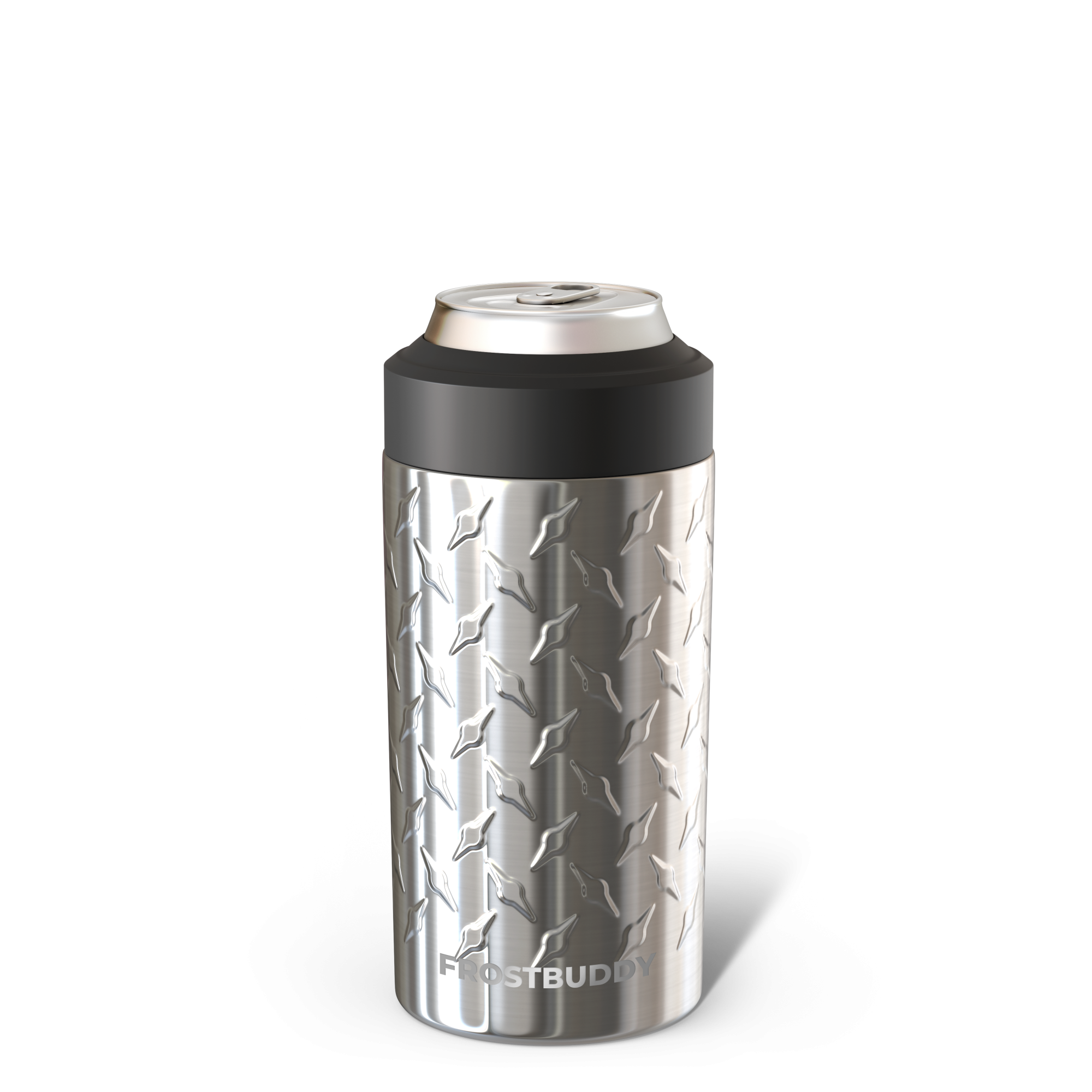 Universal Buddy | Diamond Plate | Silver